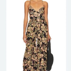 Free People Multicolor Floral Fabric